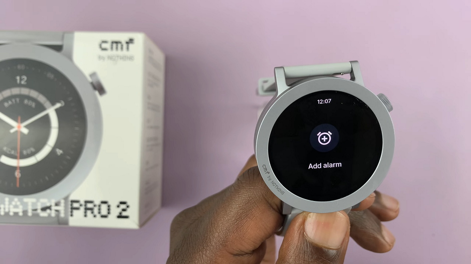 How To Set Alarm On CMF By Nothing Watch Pro 2