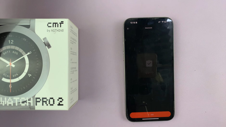 How To Add Reminders On CMF By Nothing Watch Pro 2