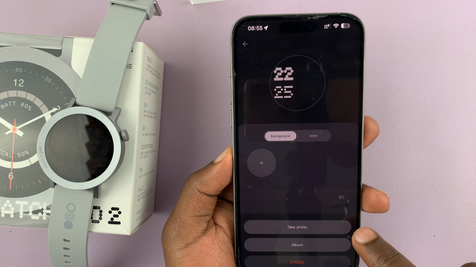 Create Custom Background Watch Face On CMF Watch Pro 2