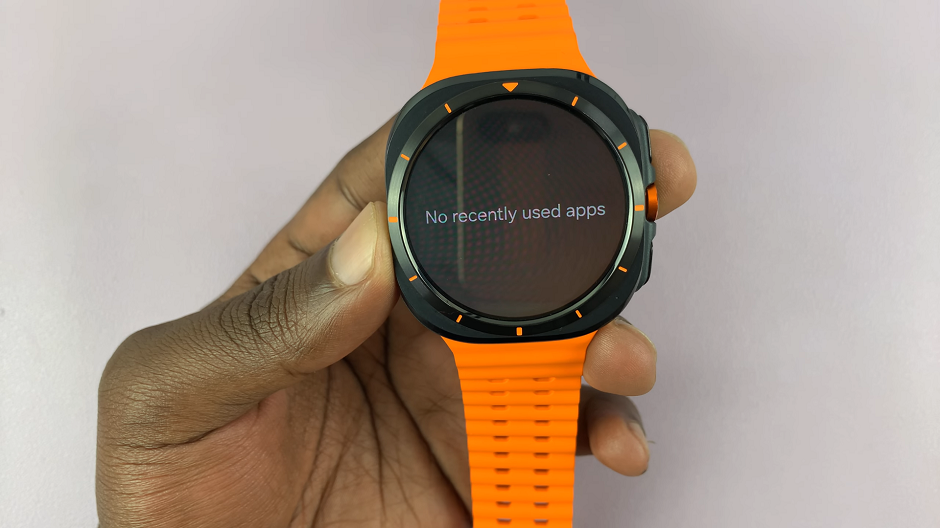 Close Apps In Background On Galaxy Watch Ultra