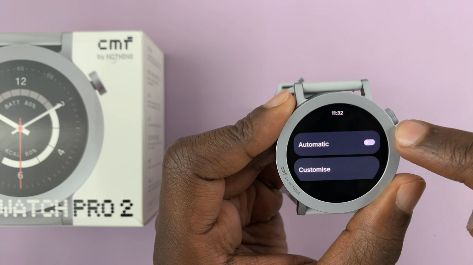 How To Turn Auto Screen Brightness OFF On CMF By Nothing Watch Pro 2
