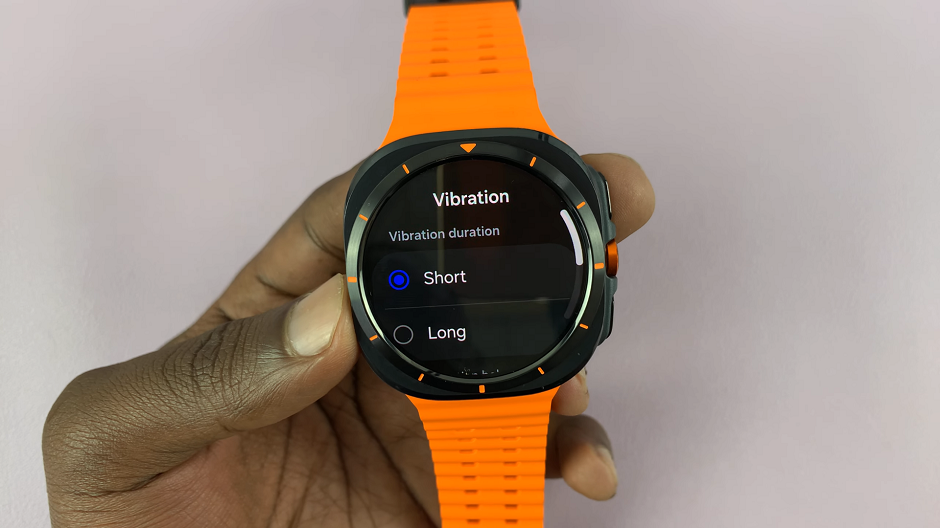 How To Adjust Vibration Duration On Galaxy Watch Ultra