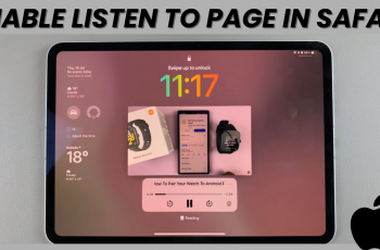 How To Enable ‘Listen To Page’ In Safari Browser On iPad