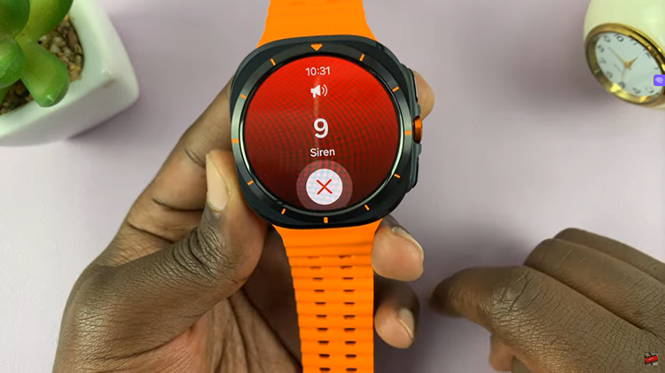 Disable Siren On Samsung Galaxy Watch Ultra
