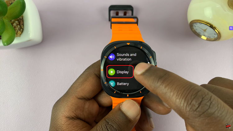 Enable 'Touch Screen To Wake' On Samsung Galaxy Watch Ultra