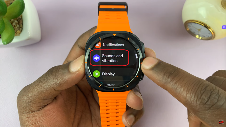 Enable or Disable Hourly Chime On Samsung Galaxy Watch Ultra