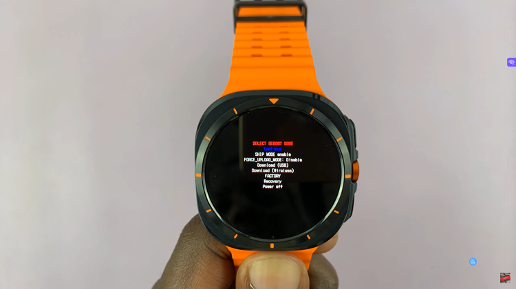 Hard Reset Samsung Galaxy Watch Ultra