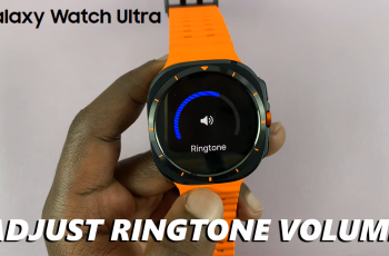 How To Adjust Ringtone Volume On Samsung Galaxy Watch Ultra