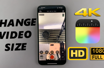 How To Change Video Resolution (Size) In Final Cut Camera App