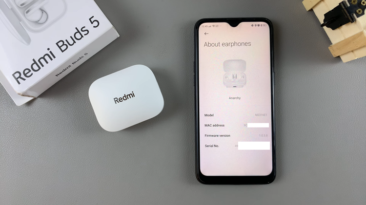 How To Check Serial Number & MAC Address On Redmi Buds 5