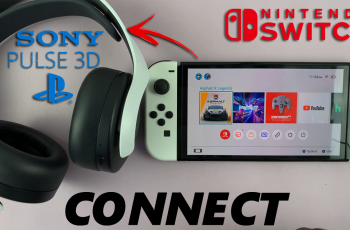 How To Connect SONY PS5 Pulse 3D Headset To Nintendo Switch