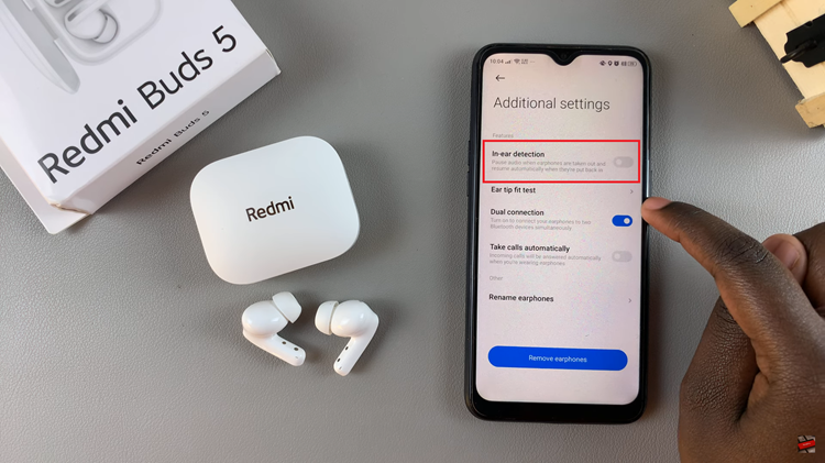 How To Disable In-Ear Detection On Redmi Buds 5