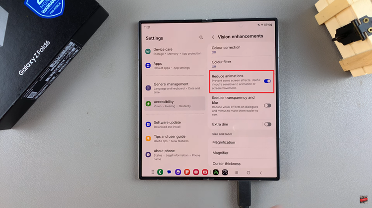 How To Enable Charging Animations On Samsung Galaxy Z Fold 6