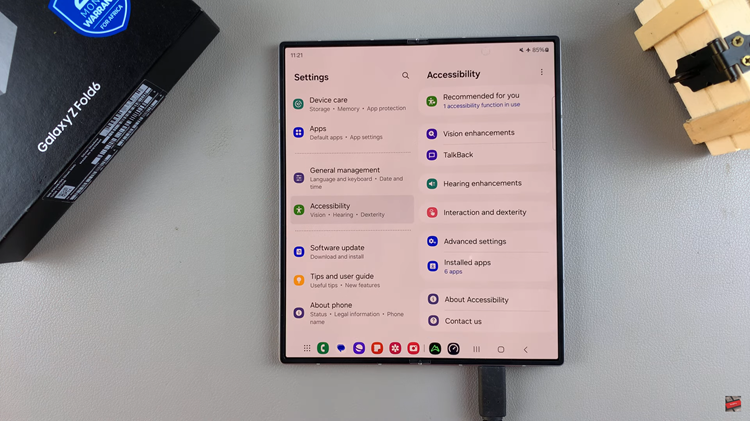 How To Enable Charging Animations On Samsung Galaxy Z Fold 6