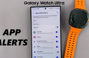 How To Enable & Disable App Notifications On Samsung Galaxy Watch Ultra