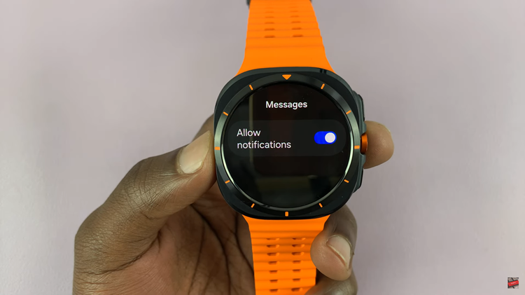 How To Enable & Disable App Notifications On Samsung Galaxy Watch Ultra