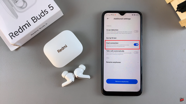 How To Enable & Disable Dual Connection On Redmi Buds 5