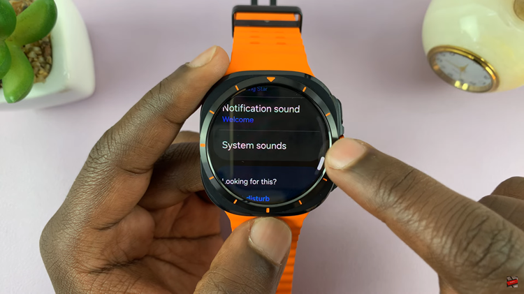 How To Enable & Disable System Sounds On Samsung Galaxy Watch Ultra