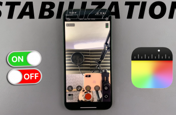 How To Enable/Disable Stabilization In Final Cut Camera App