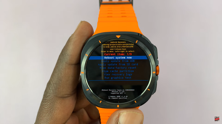 How To Enter & Exit Recovery Mode On Samsung Galaxy Watch Ultra