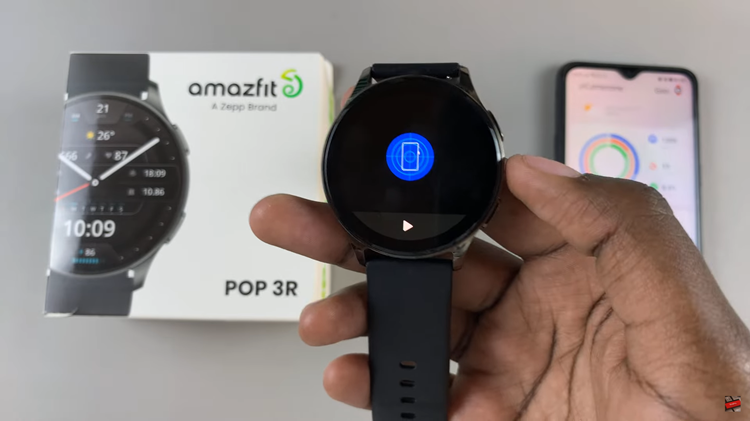 How To 'Find My Phone' With Amazfit Pop 3R