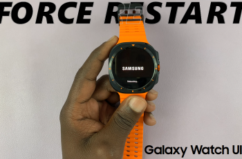 How To Force Restart Samsung Galaxy Watch Ultra