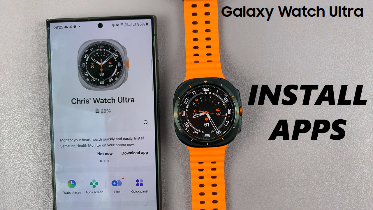 How To Install Apps On Samsung Galaxy Watch Ultra