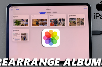 How To Organize (Rearrange) Photo Albums On iPad