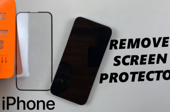 How To Remove Screen Protector From iPhone