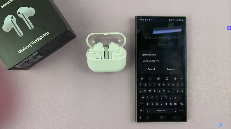 How To Rename Samsung Galaxy Buds 3 Pro