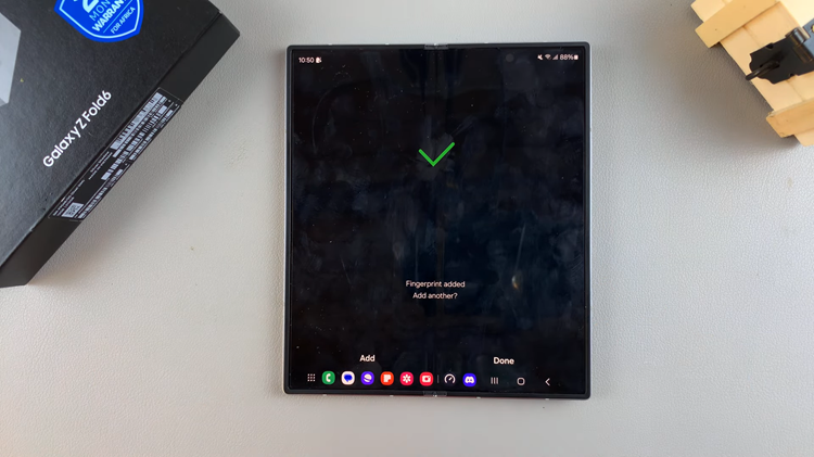 How To Set Up Fingerprint On Samsung Galaxy Z Fold 6