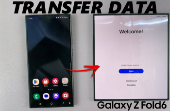 How To Set Up Galaxy Z Fold 6 By Transferring Data From Old Galaxy Phone