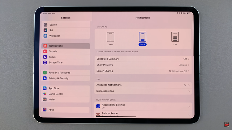 How To Stop Siri From Announcing Notifications On iPad