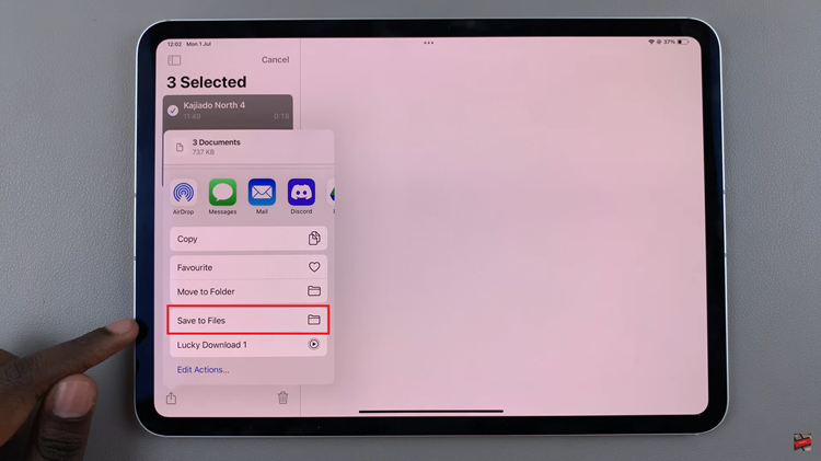 How To Transfer Voice Memos To Files App On iPad