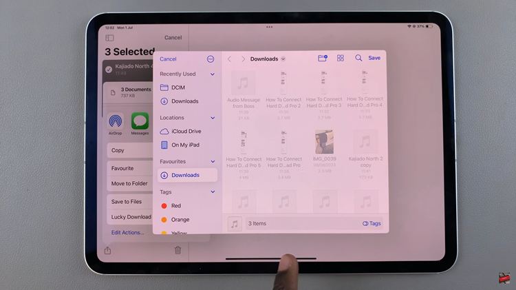 How To Transfer Voice Memos To Files App On iPad