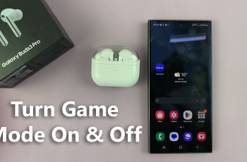 How To Turn Game Mode ON / OFF On Samsung Galaxy Buds 3 Pro