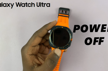 How To Turn OFF (Switch OFF) Samsung Galaxy Watch Ultra