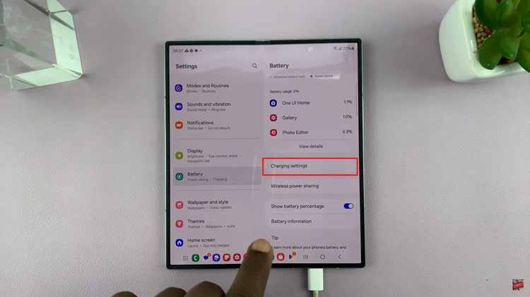 How To Turn ON Fast Charging On Samsung Galaxy Z Fold 6