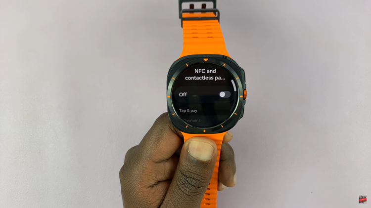 How To Turn ON & OFF NFC On Samsung Galaxy Watch Ultra