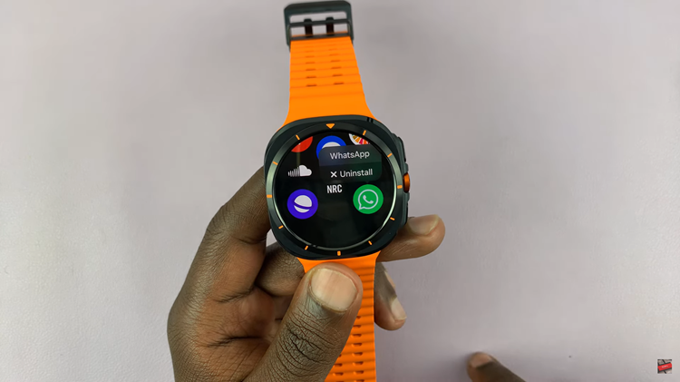 How To Uninstall Apps On Samsung Galaxy Watch Ultra