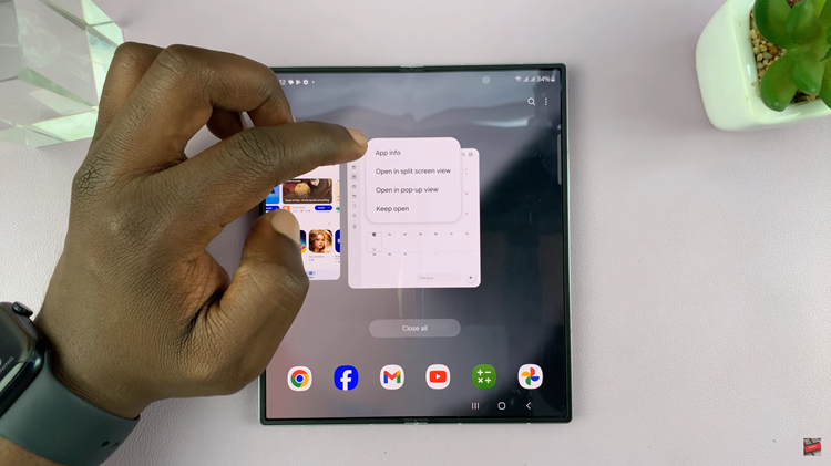 How To Use Split Screen In Samsung Galaxy Z Fold 6