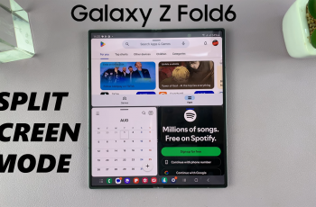 How To Use Split Screen In Samsung Galaxy Z Fold 6