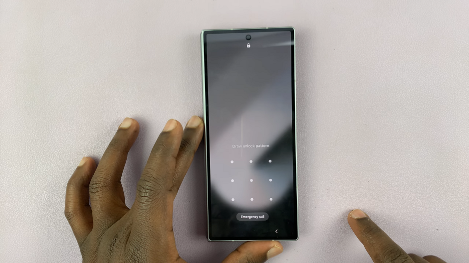 Set Up Lock Screen Password On Galaxy Z Fold 6