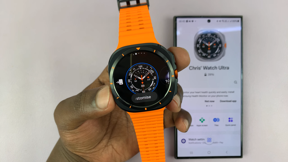 How To Change Watch Face On Samsung Galaxy Watch Ultra