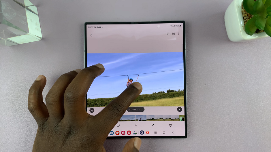 How To Generate SlowMo Clip From Any Video On Galaxy Z Fold 6