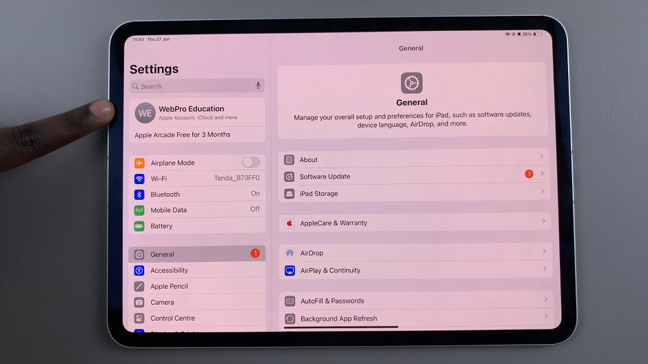 Apple ID Settings