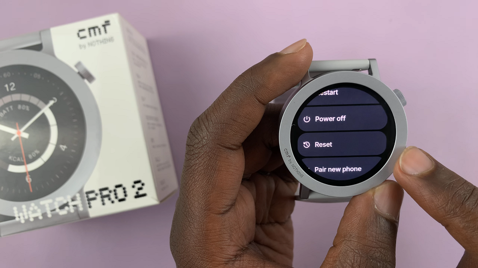 How To Factory Reset CMF By Nothing Watch Pro 2