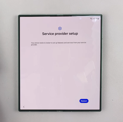 Set Up Provider On Samsung Galaxy Z Fold 6