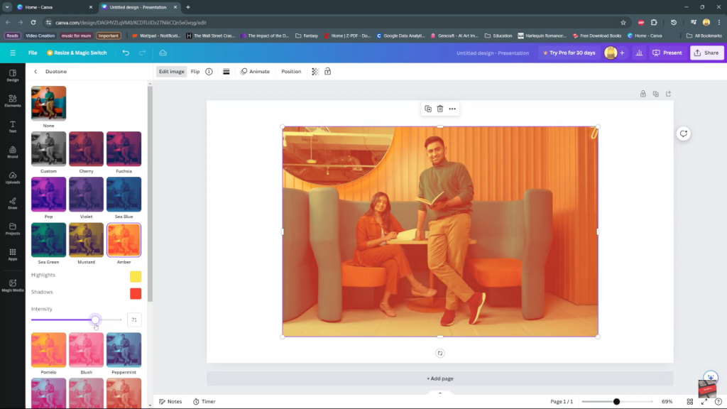 Change the Colors of ANY Image or Graphic In Canva