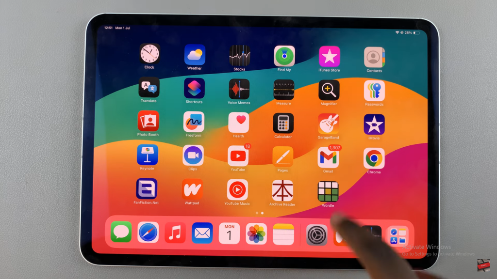 Add Wordle Icon To Your iPad Home Screen